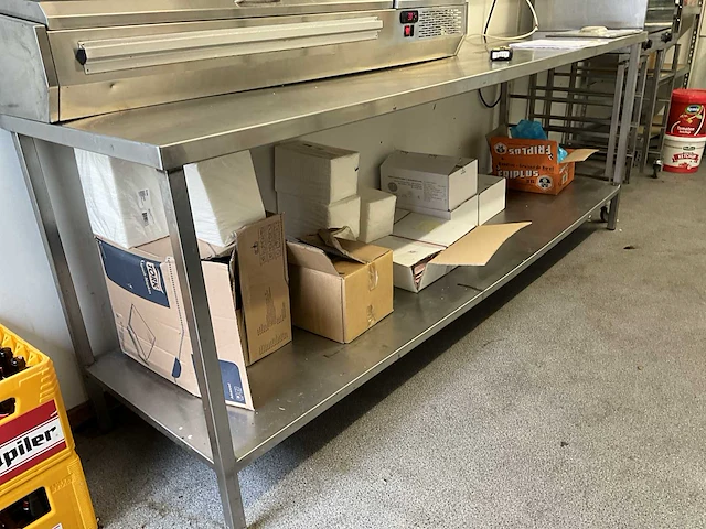 Rvs werktafel (4x) - afbeelding 7 van  10