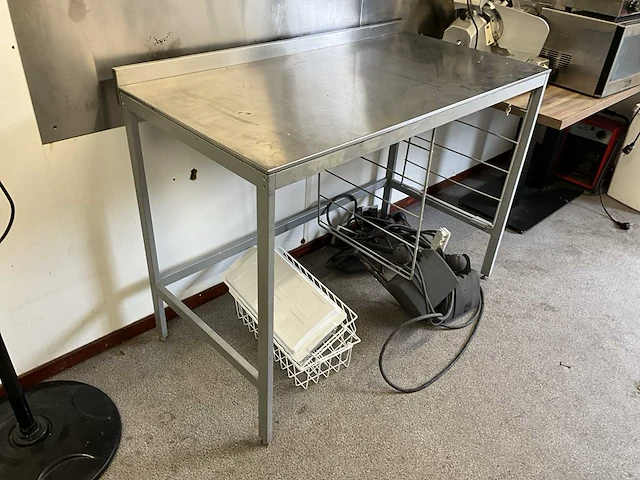Rvs werktafel (4x) - afbeelding 9 van  10