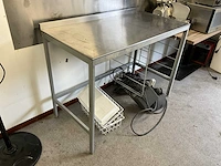 Rvs werktafel (4x) - afbeelding 9 van  10