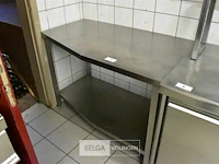 Rvs werktafel 70/56x120x86 - afbeelding 2 van  2