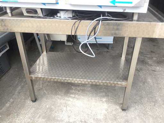 Rvs werktafel afdruiptafel - afbeelding 2 van  2