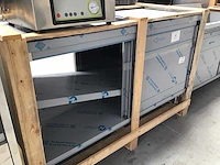 Rvs werktafel dubbel kantig - afbeelding 3 van  5
