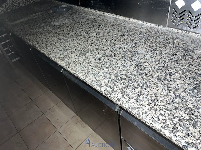 Rvs werktafel en saladette diamond - afbeelding 5 van  8