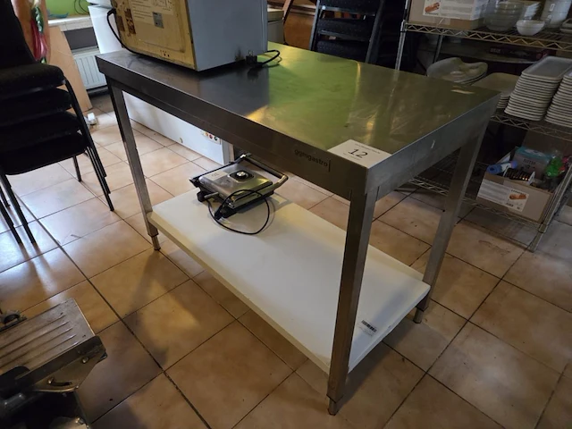 Rvs werktafel ggm gastro - afbeelding 1 van  2