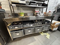 Rvs werktafel ggm gastro - afbeelding 1 van  3