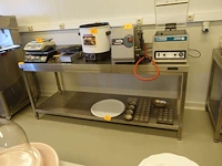 Rvs werktafel ggmgastro - afbeelding 1 van  2