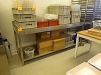 Rvs werktafel ggmgastro