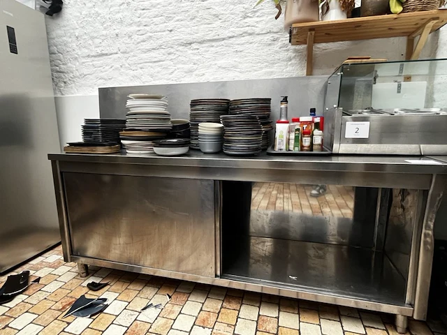Rvs werktafel nn - afbeelding 1 van  3