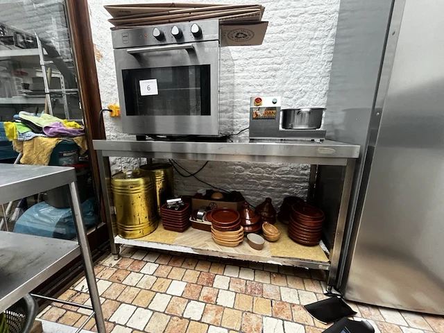Rvs werktafel nn - afbeelding 1 van  2