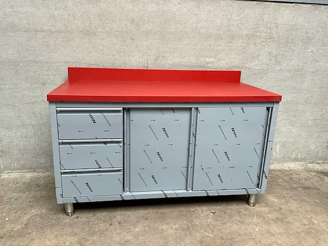 Rvs werktafel snijtafel - afbeelding 2 van  5