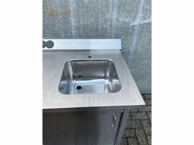 Rvs werktafel spoeltafel - afbeelding 4 van  6