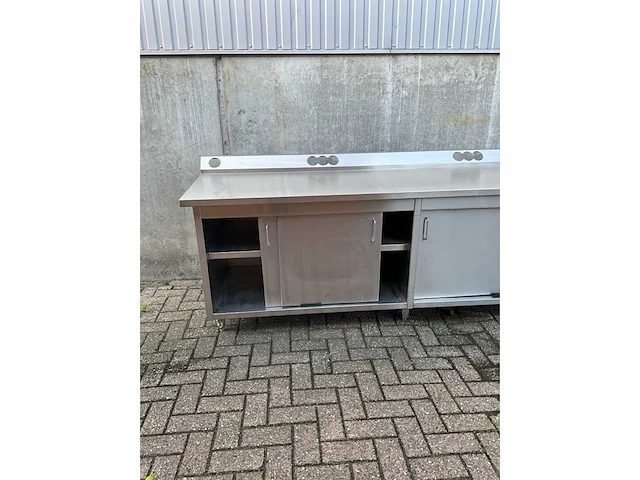Rvs werktafel spoeltafel - afbeelding 6 van  6
