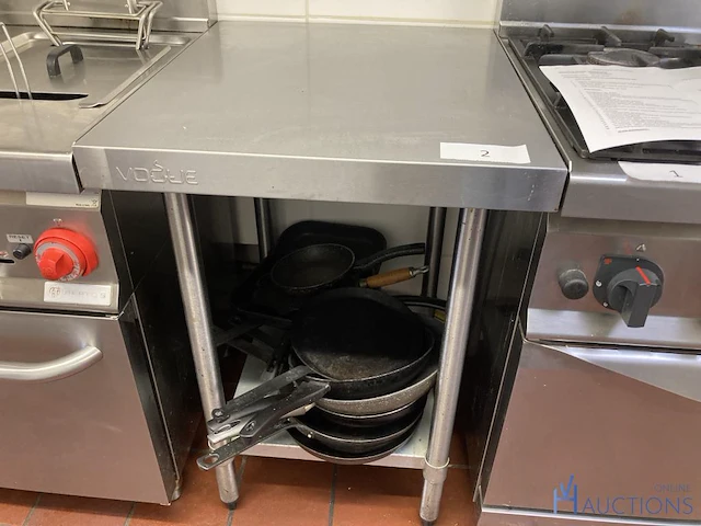 Rvs werktafel vogue - afbeelding 1 van  4