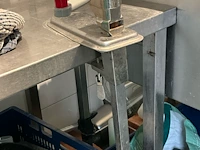 Rvs werktafel voorzien van 1 legger - afbeelding 2 van  2