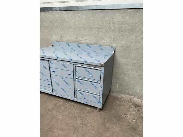 Rvs werktafel werkkast - afbeelding 3 van  6