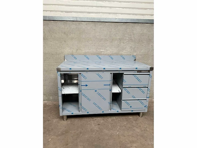 Rvs werktafel werkkast - afbeelding 6 van  6