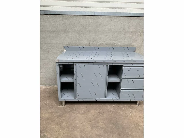 Rvs werktafel werkkast - afbeelding 5 van  5