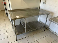 Rvs werktafel - afbeelding 1 van  5