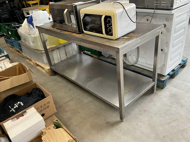 Rvs werktafel - afbeelding 2 van  2