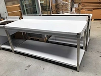 Rvs werktafel - afbeelding 1 van  5