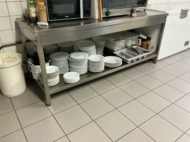 Rvs werktafel - afbeelding 1 van  4