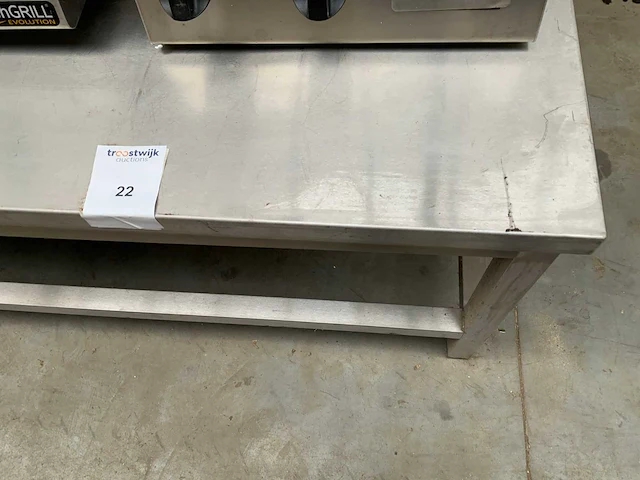 Rvs werktafel - afbeelding 4 van  4