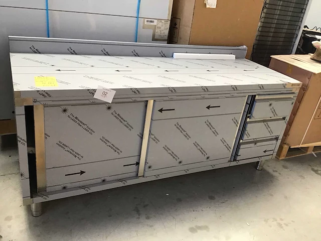 Rvs werktafel - afbeelding 2 van  4