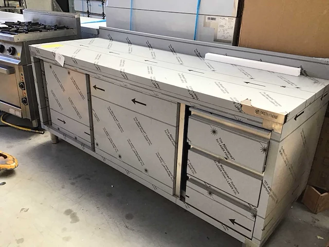 Rvs werktafel - afbeelding 3 van  4
