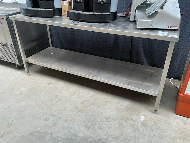 Rvs werktafel - afbeelding 1 van  5