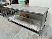 Rvs werktafel - afbeelding 2 van  4