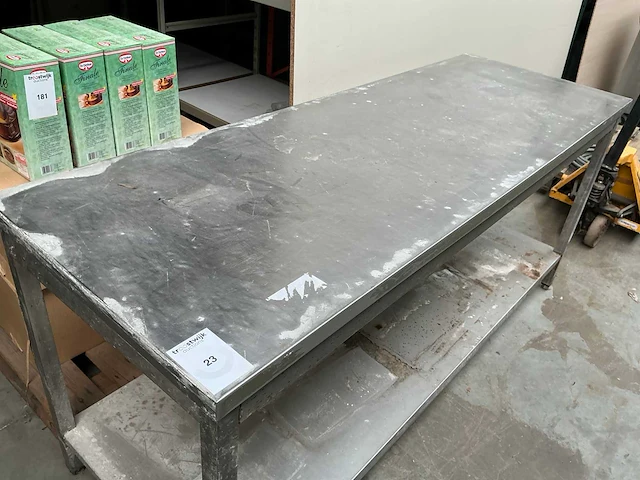 Rvs werktafel - afbeelding 4 van  4