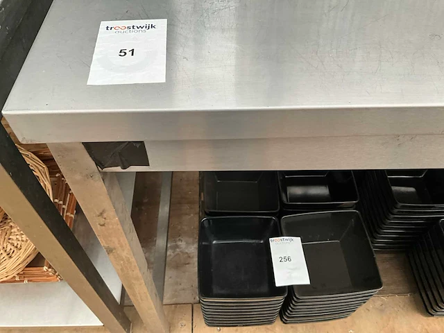 Rvs werktafel - afbeelding 2 van  2