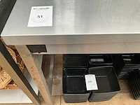 Rvs werktafel - afbeelding 2 van  2