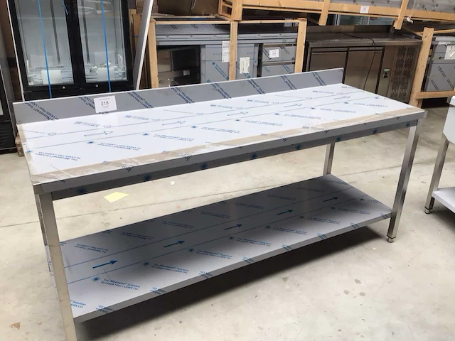 Rvs werktafel - afbeelding 1 van  3