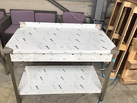Rvs werktafel - afbeelding 1 van  4