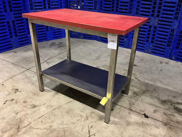 Rvs werktafel - afbeelding 1 van  5