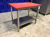 Rvs werktafel - afbeelding 3 van  5
