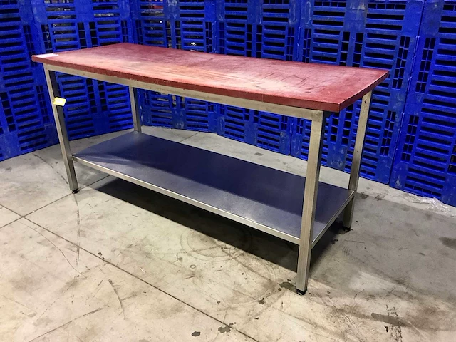 Rvs werktafel - afbeelding 1 van  5