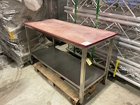 Rvs werktafel - afbeelding 1 van  3