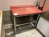Rvs werktafel - afbeelding 1 van  3