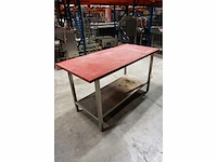 Rvs werktafel - afbeelding 1 van  5