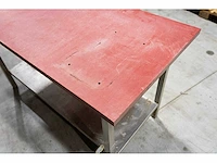 Rvs werktafel - afbeelding 3 van  5