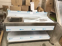 Rvs werktafel - afbeelding 2 van  9