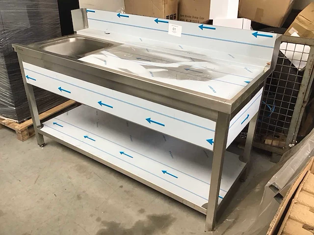 Rvs werktafel - afbeelding 3 van  9