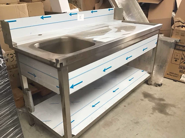 Rvs werktafel - afbeelding 8 van  9