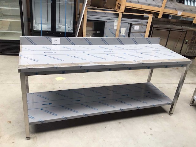 Rvs werktafel - afbeelding 2 van  3