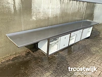 Rvs werktafel - afbeelding 1 van  3