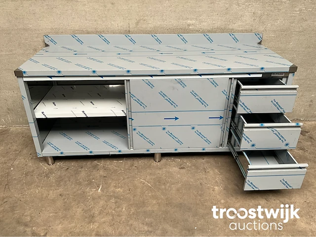 Rvs werktafel - afbeelding 8 van  9