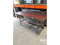 Rvs werktafel
