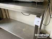 Rvs werktafel - afbeelding 2 van  4